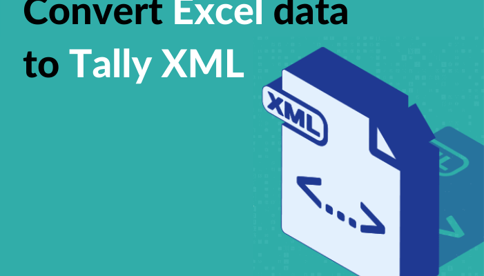 How do I convert Excel data to tally XML?