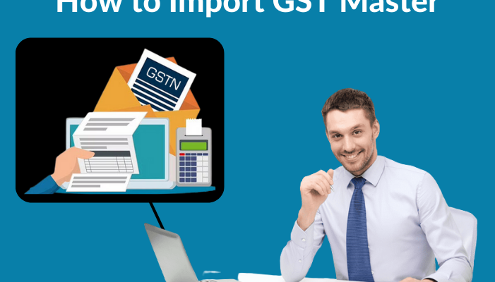 How to Import GST Master from Excel to Tally