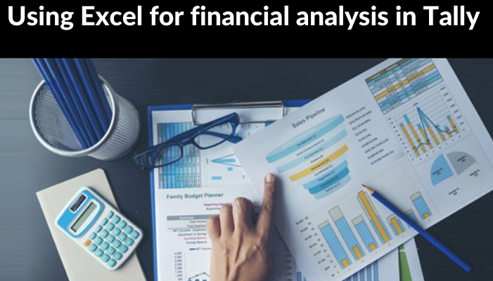 Using Excel for financial analysis in Tally