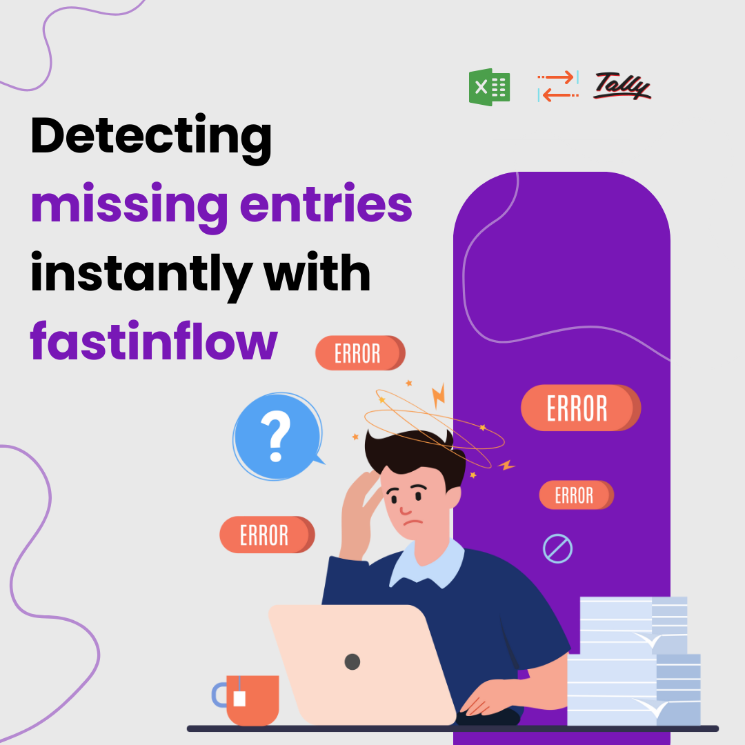 How to detect missing entries in a tally automatically with AI?