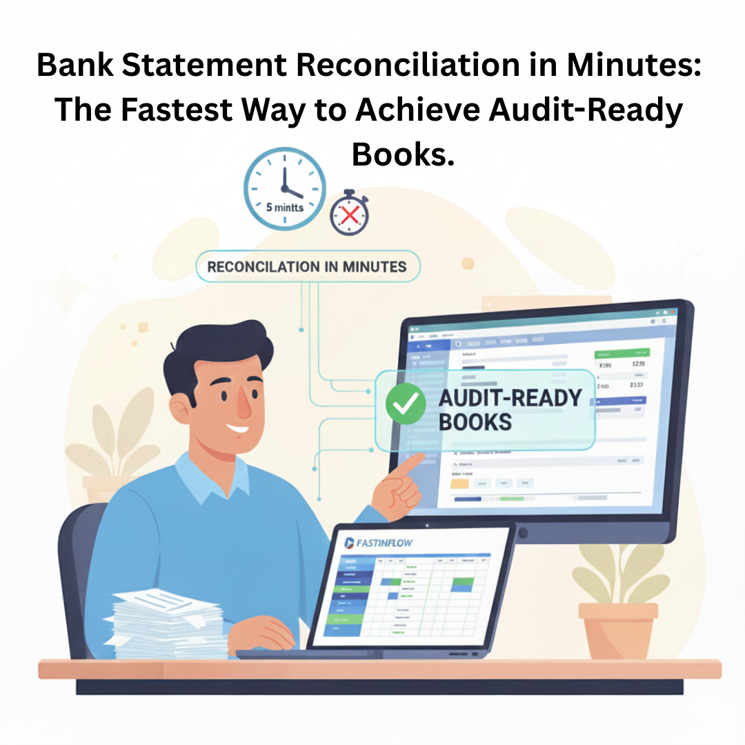 Bank Statement Reconciliation in Minutes: The Fastest Excel to Tally Method for Audit-Ready Books.