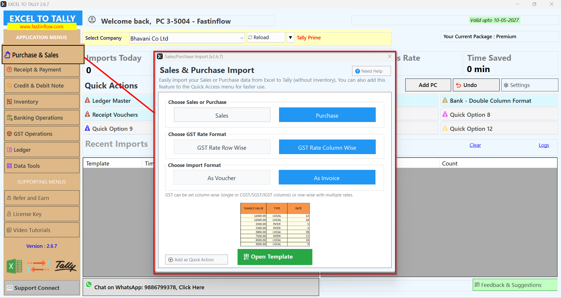 Using Tally Software’s Flexible Purchase and Sales Management to Grow Your Company.